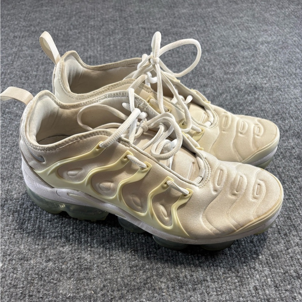Nike Air Vapormax Plus Platinum Men 10 Retro Running Sneakers